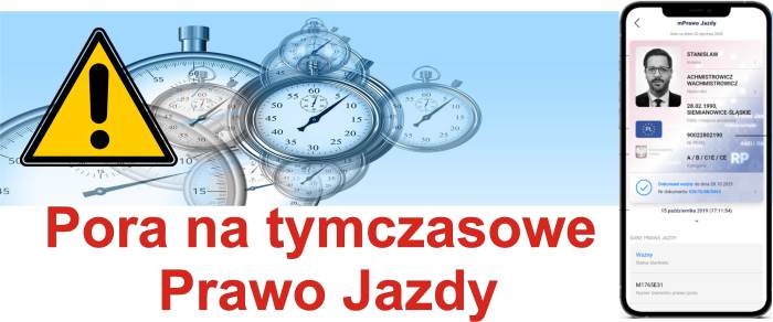 Tymczasowe prawo jazdy – Zdasz egzamin i z WORD-u będziesz już mógł wrócić swoim samochodem.